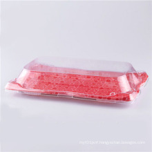 Disposable Wholesale Japanese Takeaway Plastic Sushi Tray With Lid